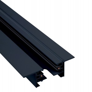 PROFILE RECESSED TRACK 2 METRE black 9015 Nowodvorski