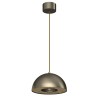 ELGUND titanium gold-wood decor 28 4531 Luminex